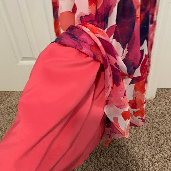 Eliza J Floral Halter Maxi Dress - Picture 6 of 8